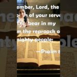 God delights in the well-being of His servants #holybible