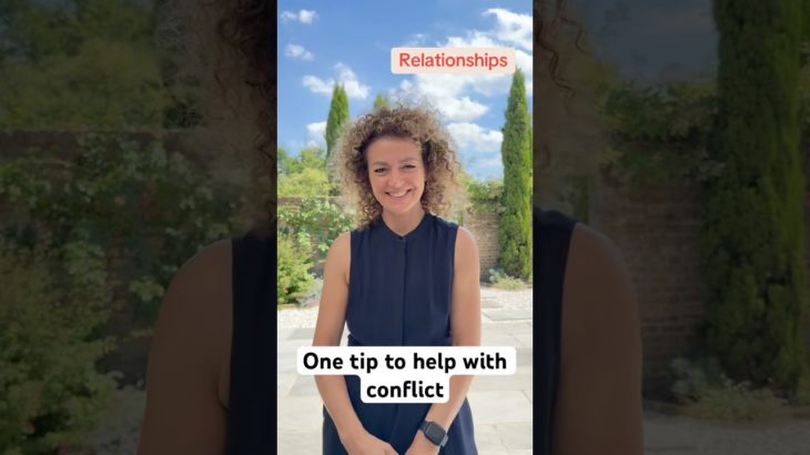 One tip to help with conflict #wellbeing #mentalhealth