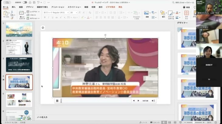 20241214日本の教育とウェルビーイングの未来を考えるシンポジウム（神野さん）