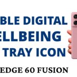 How to REMOVE DIGITAL WELLBEING ICON on APP TRAY on the MOTO EDGE 60 FUSION!