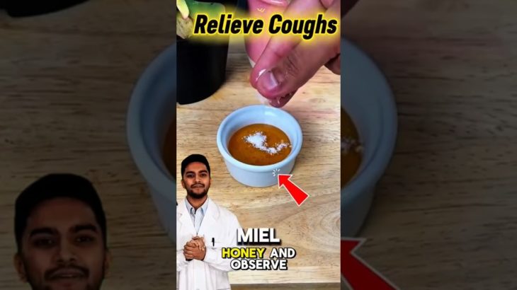 Natural Remedy: to Relieve Coughs*NaturalRemedy #Cough #Health #Honey #Lemon #Well-Being #Asthma