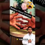 Relieve Hand Cramps in 5 Minute #Health #Well-Being #Cramps #Hands #Exercise #Relaxation #HealthTips