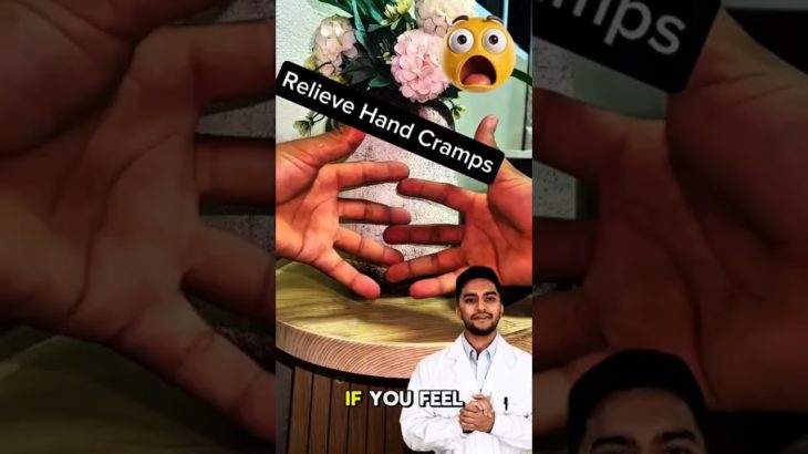 Relieve Hand Cramps in 5 Minute #Health #Well-Being #Cramps #Hands #Exercise #Relaxation #HealthTips