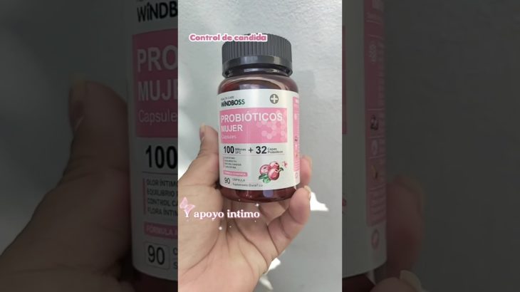 Probióticos de mujer 🌸 ayuda a equilibrar el ph #probioticos #probioticosdemujer #winboss