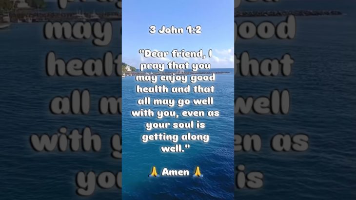 “A Prayer for Your Health & Well-Being | 3 John 1:2 | @WordofFaith-m2r