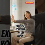 Exercises to do while you work #shorts