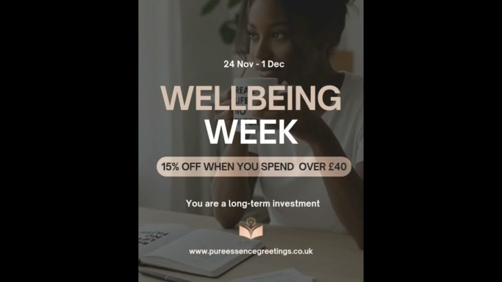Wellbeing Week | 24 Nov – 1 Dec
