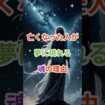 亡くなった人が夢に現れる魂の理由#shorts、#スピリチュアル#夢の意味 #亡くなった人 #魂のメッセージ