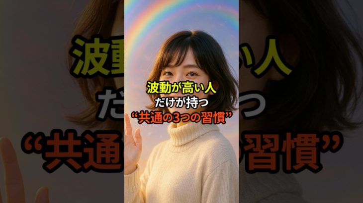 日々の小さな積み重ねが幸運を引き寄せる #スピリチュアル #幸運 #波動