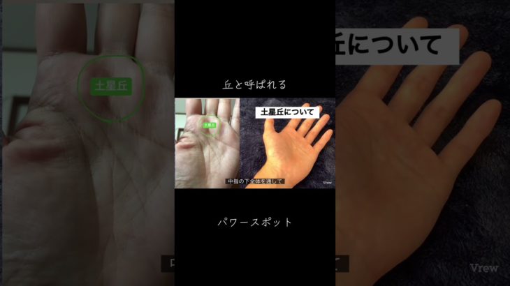手のひらに表れるパワースポット #占い #スピリチュアル #手相 #手相占い #手相鑑定