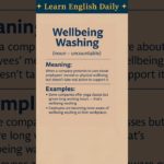 wellbeing washing meaning #shorts