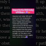 Prayer 🙏 For The Well-being Of Others//#prayer #others #prayershorts #faith #dailyprayer #amen