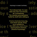 Psychology tips for mindset and well-being.Short-8