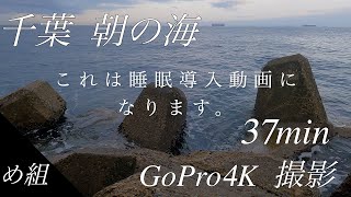 田舎の海 波の音 自然音 睡眠用BGM 癒し リラクゼーション テトラポッド