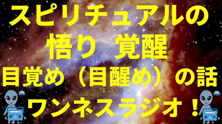 スピリチュアルの悟り（さとり）、覚醒、目覚め（目醒め）の話 by ワンネスラジオ！宇宙人foxちゃんねる