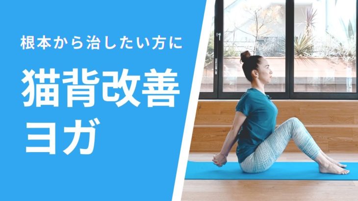 【根本から治したい方に】猫背改善ヨガ