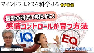 感情コントロール良くなる方法【最近の研究】マインドフルネス瞑想塾|日本マインドフルネス研究センター