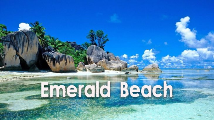 【エメラルドビーチ】癒しの歌（睡眠、読書、勉強、仕事）を歌い、海でリラックスする8曲。 BGMリラックス、カフェ