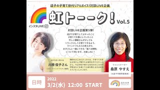 【虹トーーク！】vol.5 🌈　ヨガ・マインドフルネス講師　2男のママ　川勝敏子さん