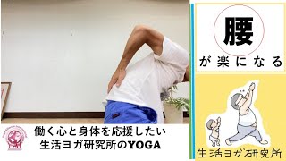 月曜日　朝ヨガ　30分の簡単yoga体操　腰痛予防