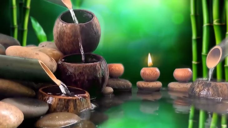 【癒し音楽BGM】自然の音とともに音楽をリラックス バンブーウォーターファウンテン#4