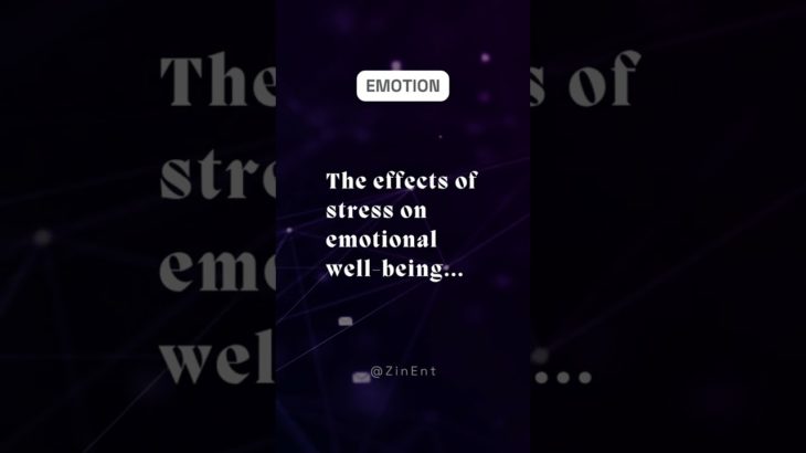 The effects of stress on emotional well being #Quotes #Shorts #PsychologyFacts #Emotion