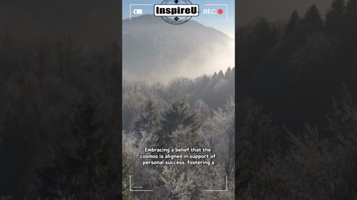 “Aligned with the Universe: A Path to Success and Well-being”  #inspireutofriend #abundance