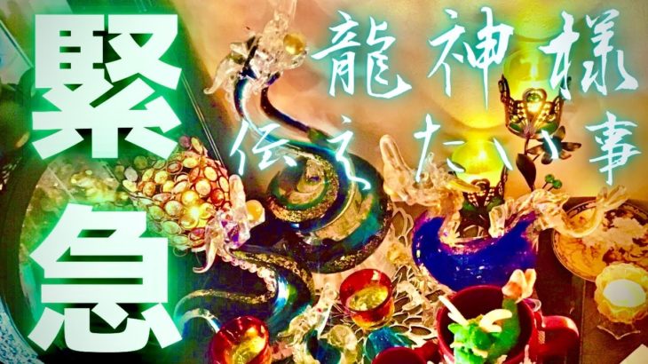 【霊感タロット】緊急伝言🚨龍神様から🐲超重要メッセージ🐲君たちはどう生きるか⁉️スピリチュアル✨宇宙🪐👽タロットカード占い🔮