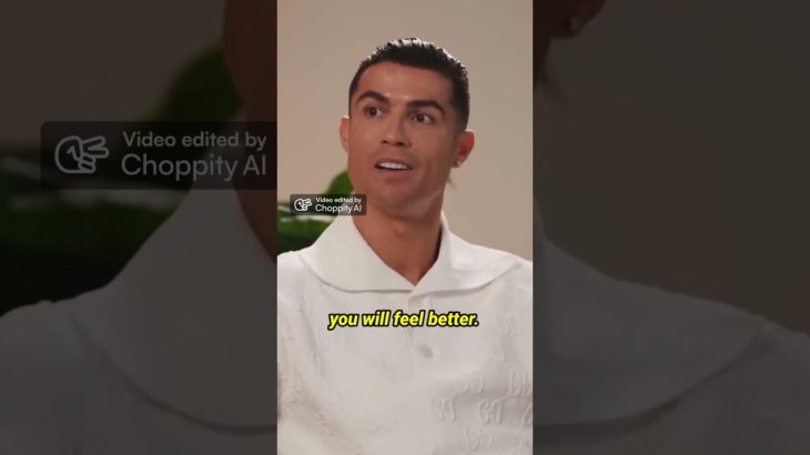 Christiano Ronaldo : Benefits of exercise and cold therapy for overall well-being.