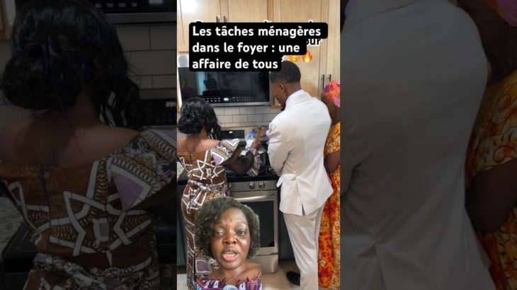 Harmonie de la famille et tâches ménagères | chores and wellbeing in a family #couple #love #viral