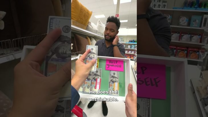 Caring shopper chooses veterans’ well-being over his own!

 #shorts