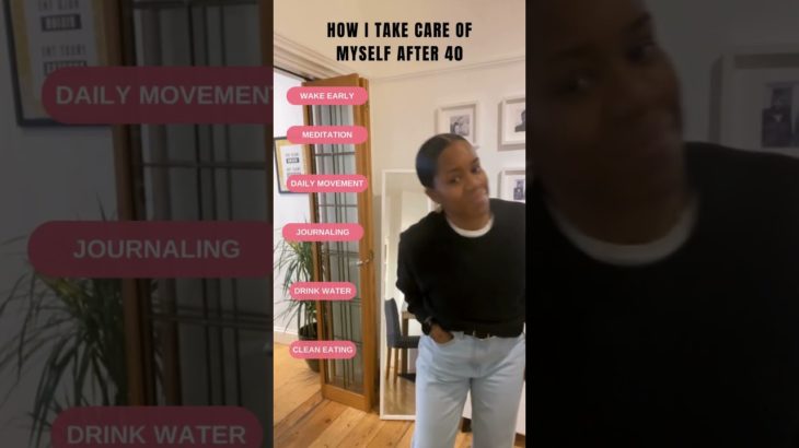 How I take care of my wellbeing after 40!  #motivation #lifeafter40 #thisis40