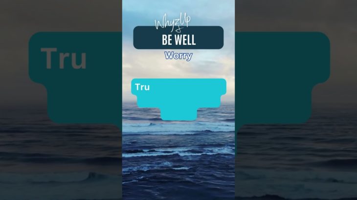 😟Stop Worrying! Find Peace for Wellbeing.😌