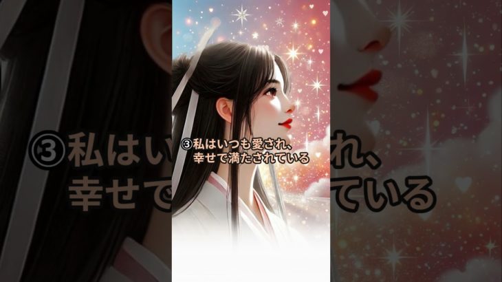幸福を呼ぶ言霊🎀 #shorts #言霊 #幸福 #スピリチュアル #引き寄せの法則 #幸せ