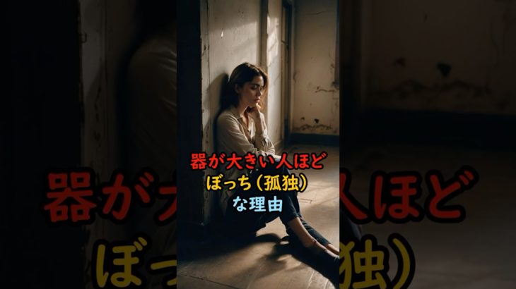 器が大きい人が孤独な理由 #スピリチュアル #サイン #風水 #占い #ツインレイ #shorts