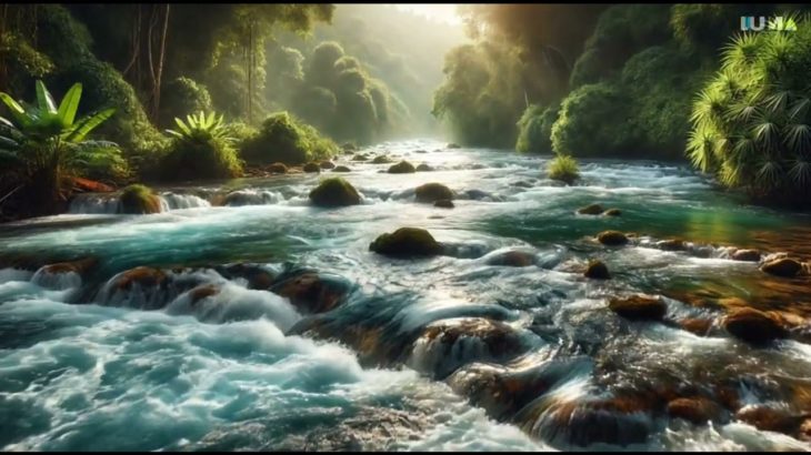 癒しの川のせせらぎ音｜リラックス・ストレス解消・瞑想に最適な自然音