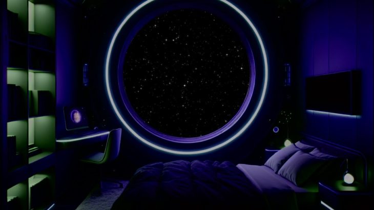 宇宙を漂うような瞑想音楽＋ホワイトノイズ 【212】