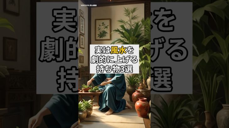 実は風水を劇的に上げる持ち物3選#スピリチュアル#風水