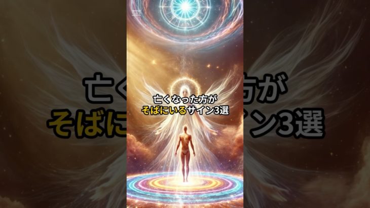 亡くなった方がそばにいるサイン3選 #shorts