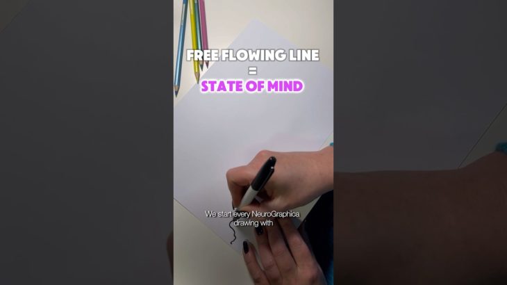 The Neurographic Line – Starting Your Drawing ✍🏼 #wellbeing #neurographica