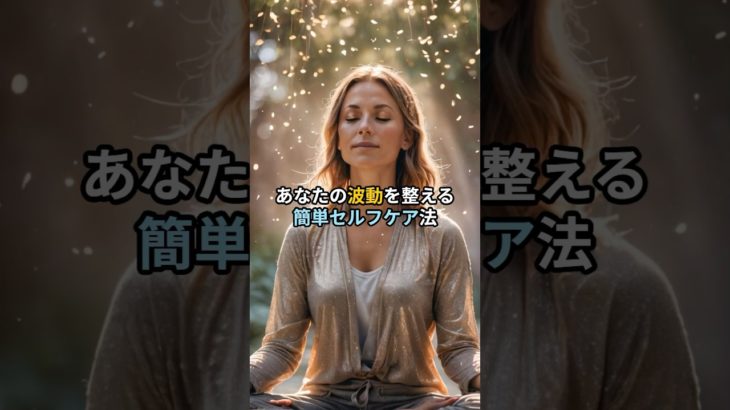いずれもすぐに取り入れられる方法です#shorts #波動 #スピリチュアル #人間関係