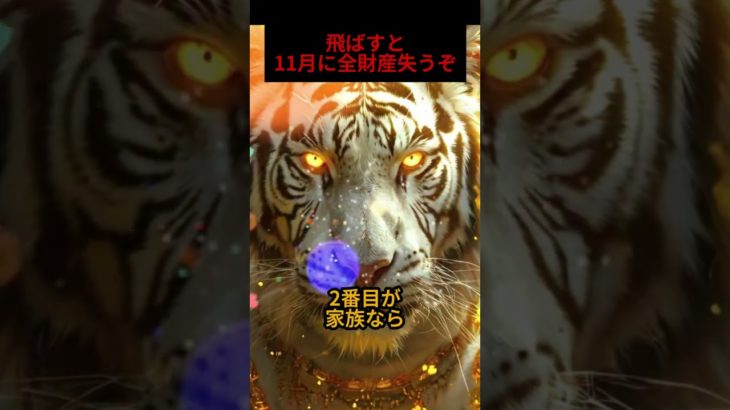 金運を呼ぶ虎 #開運 #収入アップ #スピリチュアル #ヒーリング #金運 #shorts