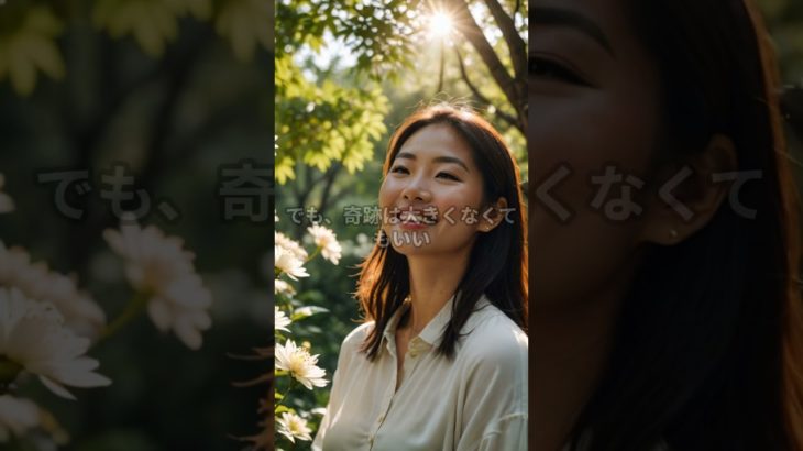 奇跡が起きる瞬間 #スピリチュアル #ヒーリング #ポジティブエネルギー