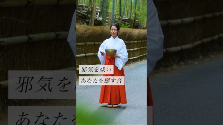 邪気を祓いあなたを癒す音✨ #スピリチュアル#スピリチュアルメッセージ#スピリチュアルカウンセラー#浄化#波動#運気#邪気祓い