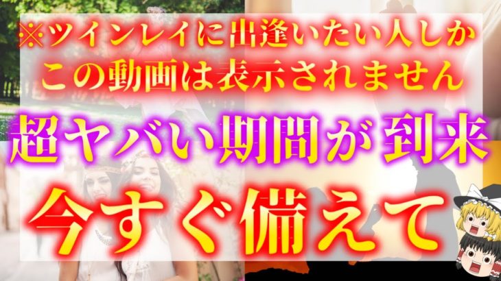 【超有料級】全てのツインレイ達へ。今こそスピリチュアルな進化に向けて準備を整えるべき理由５選！【ゆっくり解説】【ゆっくりスピリチュアル】