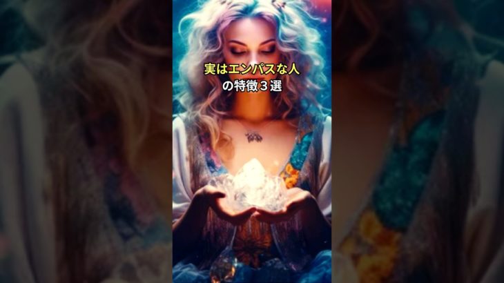 実はエンパスな人の特徴3選#shorts #スピリチュアル #潜在意識 #開運 #占い