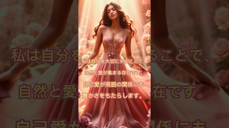 毎日のアファメーション“自分を愛する”#affirmation #shorts #jesus #jususchrist  #スピリチュアル #恋愛 #幸運が舞い込む