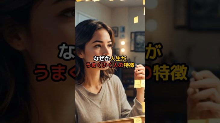 なぜか人生がうまくいく人の特徴#スピリチュアル#言霊#幸運#開運#お金#幸せ#呼吸#瞑想#波動