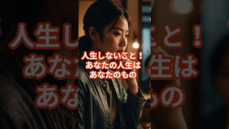 【やめよう】人生しないこと2 #shorts #ウェルビーイング #習慣