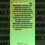 Self-Care: The Key to Mental, Physical, and Emotional Well-being #english #emtionalstory #stories